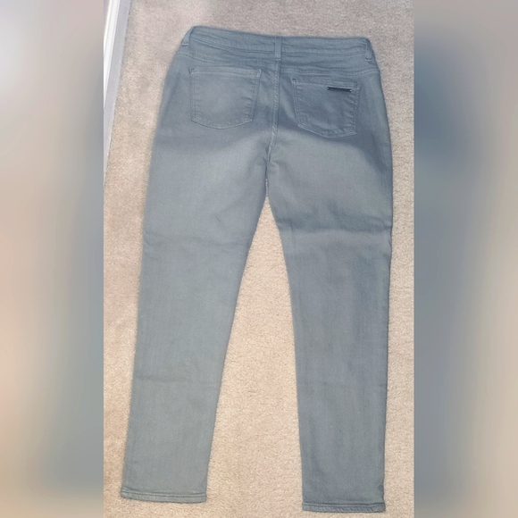 MICHAEL KORS Size 6 Colored JEANS GREAT COLOR! Green army military - Picture 2 of 13